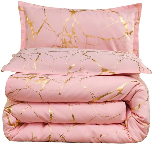 Portable 5 Piece Marble Comforter